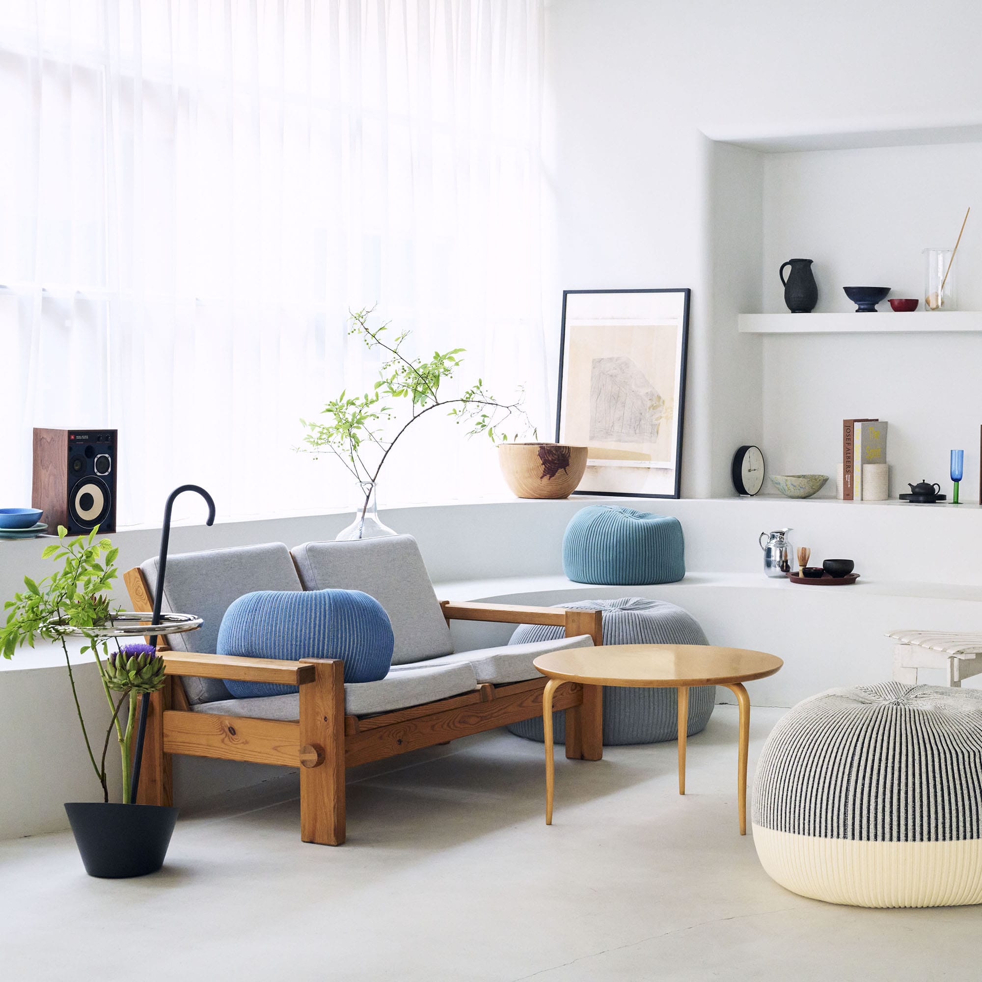 MINI PUUF Gray｜1人掛け｜IDEE SHOP Online