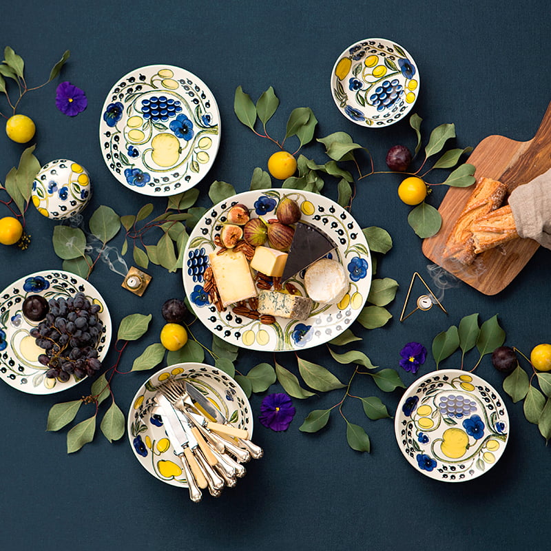 パラティッシ プレート14cm/ソーサー パープルiittala/Arabia|北欧食器