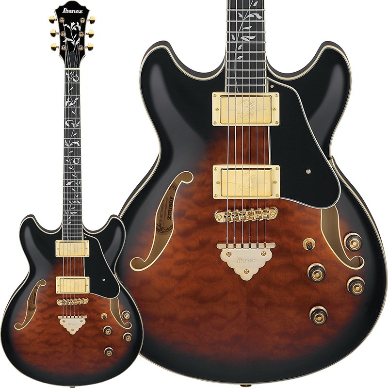 Ibanez】”Tree of Life指板インレイ” を採用したNewセミアコモデル