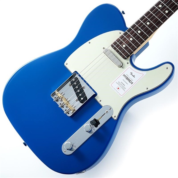 Fender Made in Japan Hybrid II Telecaster (Forest Blue/Rosewood