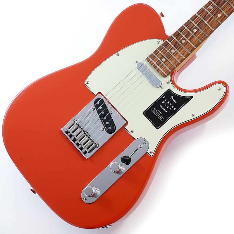 Fender MEX Player Plus Telecaster (Fiesta Red/Pau Ferro) [Made In