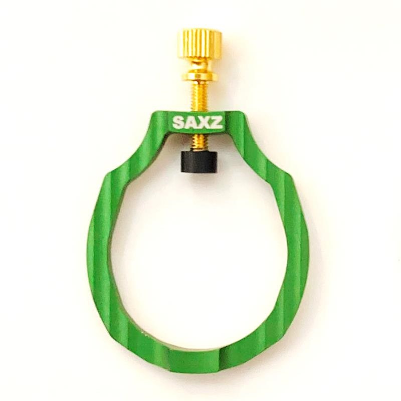 SAXZ 「ミディアム / フォレストグリーン」 サックス用リガチャー