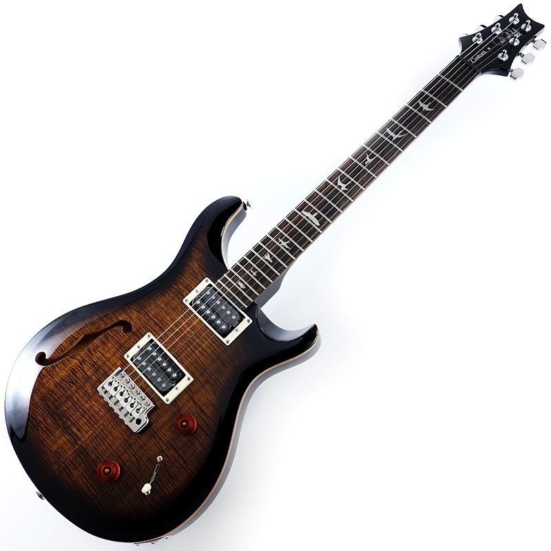 P.R.S. SE Custom 22 Semi-Hollow (Black Gold Burst) SN.CTIE91595