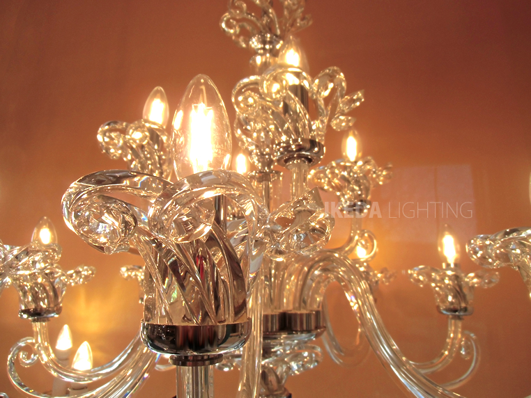 ボヘミアンクリスタル シャンデリア 6灯 | イケダセレクション