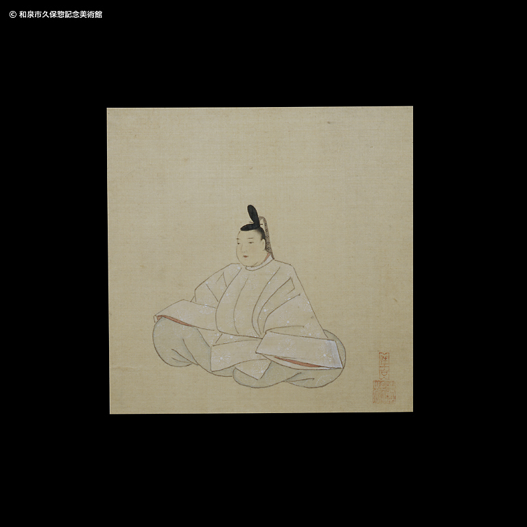 三十六歌仙画帖 小野小町｜デジタルミュージアム｜和泉市久保惣記念美術館