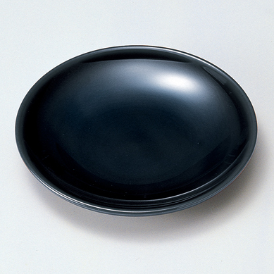 銘々皿 4.5 黒 5枚セット 木製 漆塗り 12-06005 漆器の井助