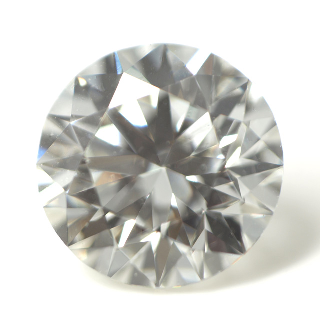 天然グレーダイヤモンド ルース(裸石) 0.198ct, VS-1【蛍光性は