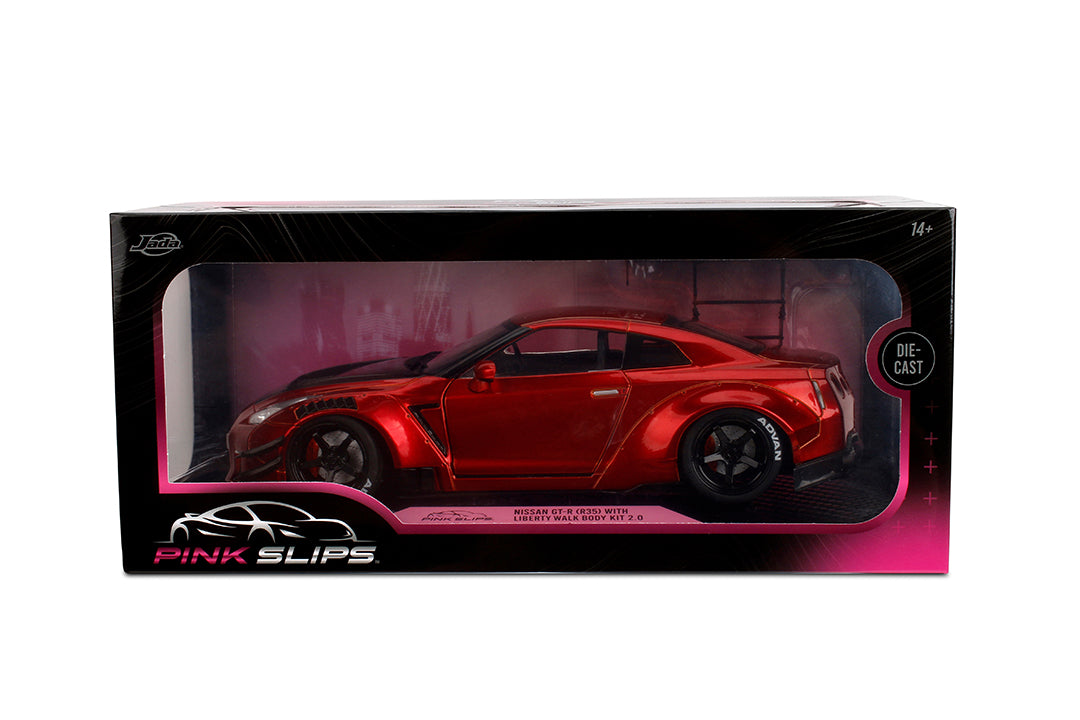 Buy Pink Slips Nissan GT-R (R35) Liberty Walk, 1:18 Scale Vehicle