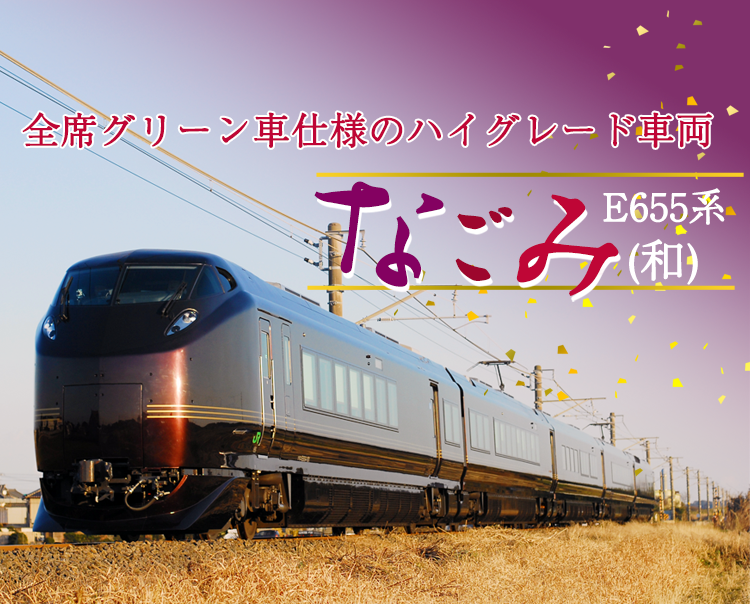 E655系 なごみ（和） 2025｜日本の旅、鉄道の旅（JR東日本びゅう