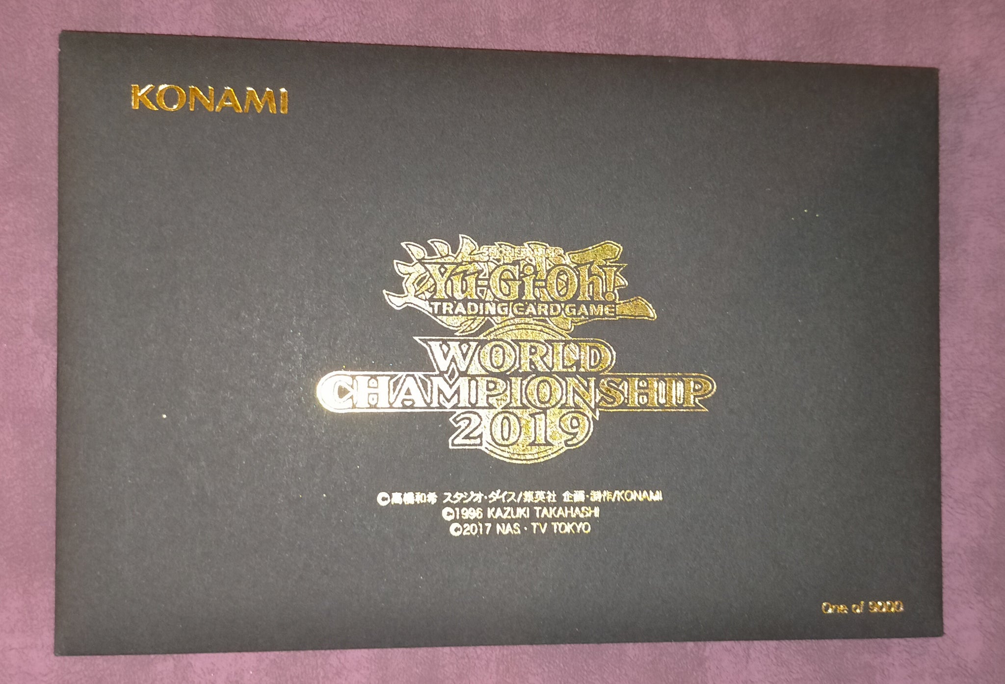 遊戯王 WCS 2019 黒封筒 世界大会2019記念プロモ 真紅眼の黒竜 死者