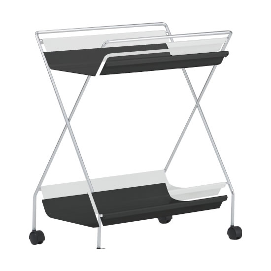 LU81AA-ZF95 オカムラ ロディア 荷物置き ブラックの通販【法人