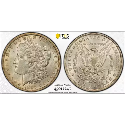 1897-O Morgan Silver Dollar PCGS AU-55 WOW! List VAM-6A Die Breaks