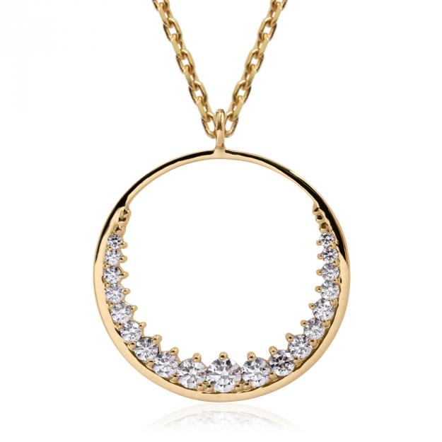 K18/Pt「ドナ」ネックレス｜【オレフィーチェ】Orefice