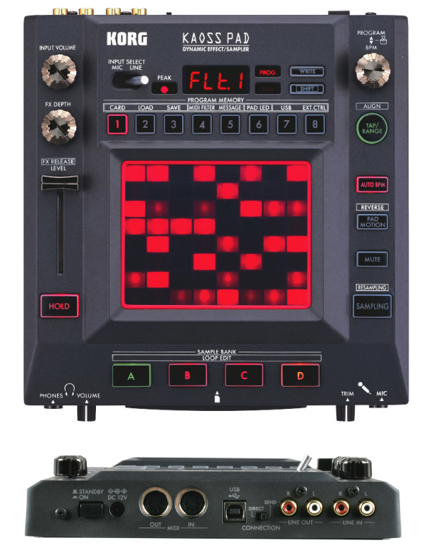 20台限定特価】KORG/エフェクター/KAOSS PAD 3(KP3) ☆SDカード2GB