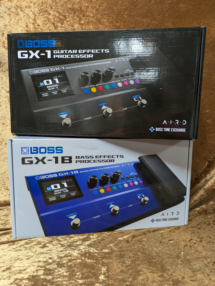 本日発売！】BOSSの新たなエントリークラスのマルチエフェクター「GX-1
