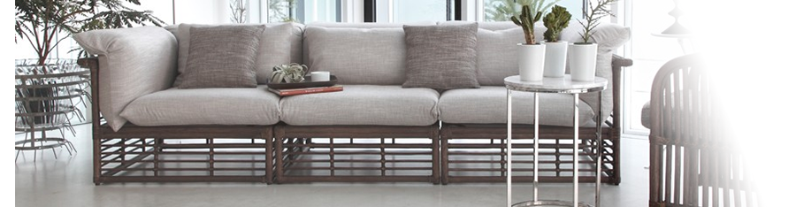 カサブランカ（CASABLANCA）カデンザ（CADENZA）2人掛けソファ買取｜L