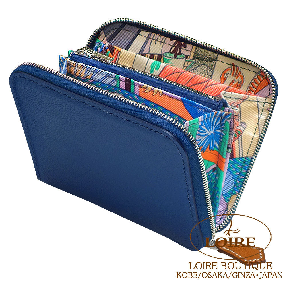 エルメス HERMES シルクインコンパクト 楽天市場】エルメス アザップ シルクイン コンパクト クロ×オレンジ