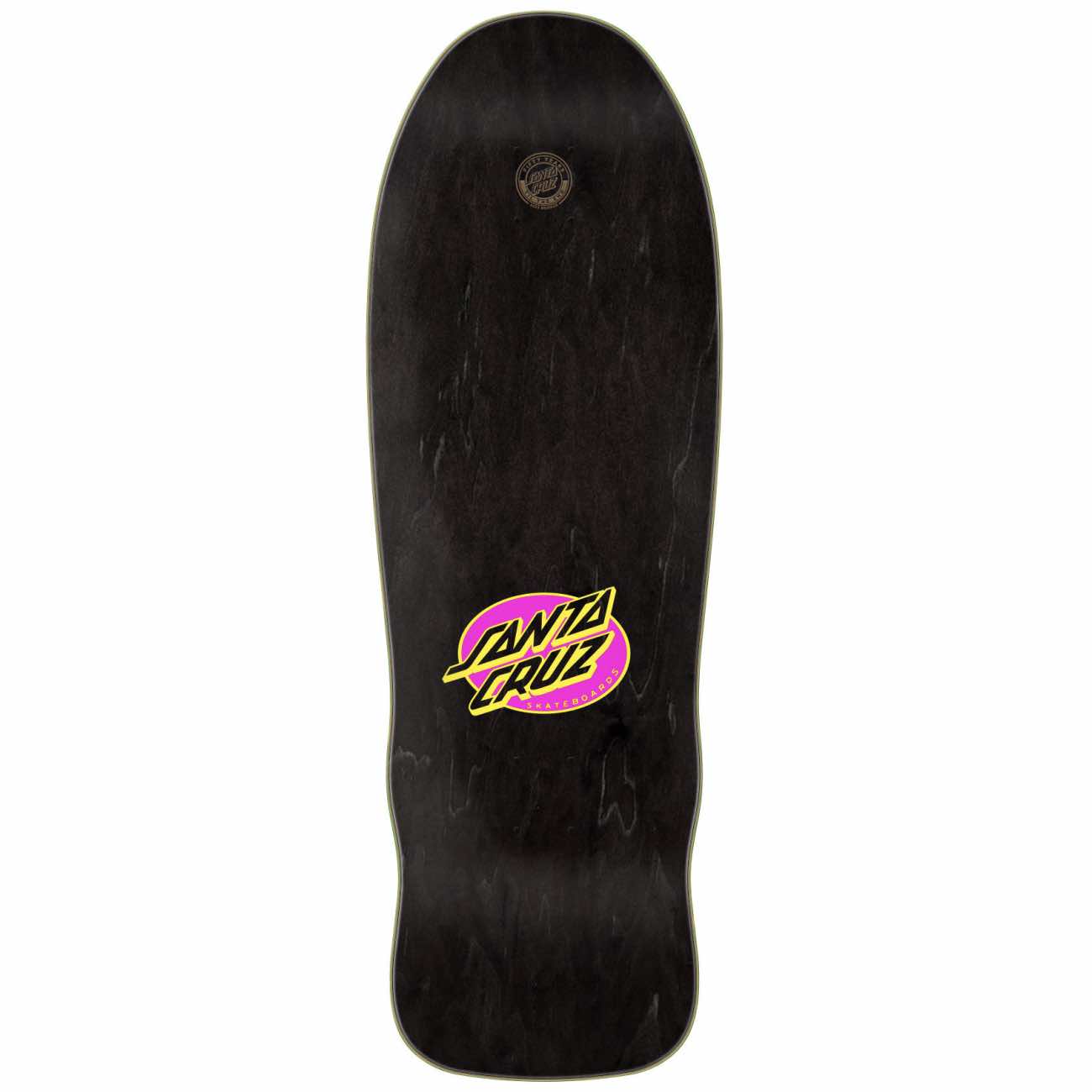 Santa Cruz Grabke Melting Clocks Reissue Deck 9.7