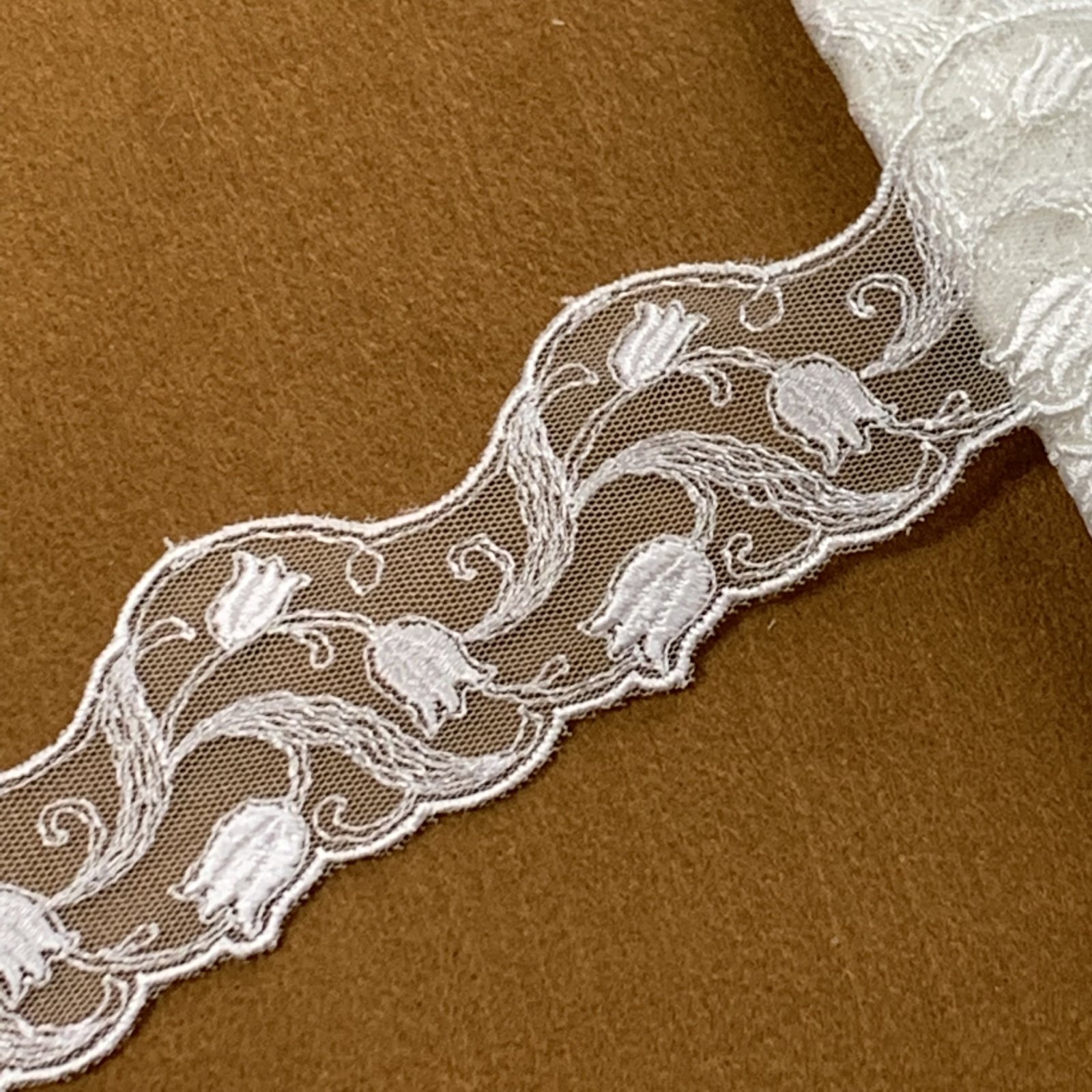 レースのお店 ななか ☆【高品質な日本製】1m巻！幅4.3cm綺麗な