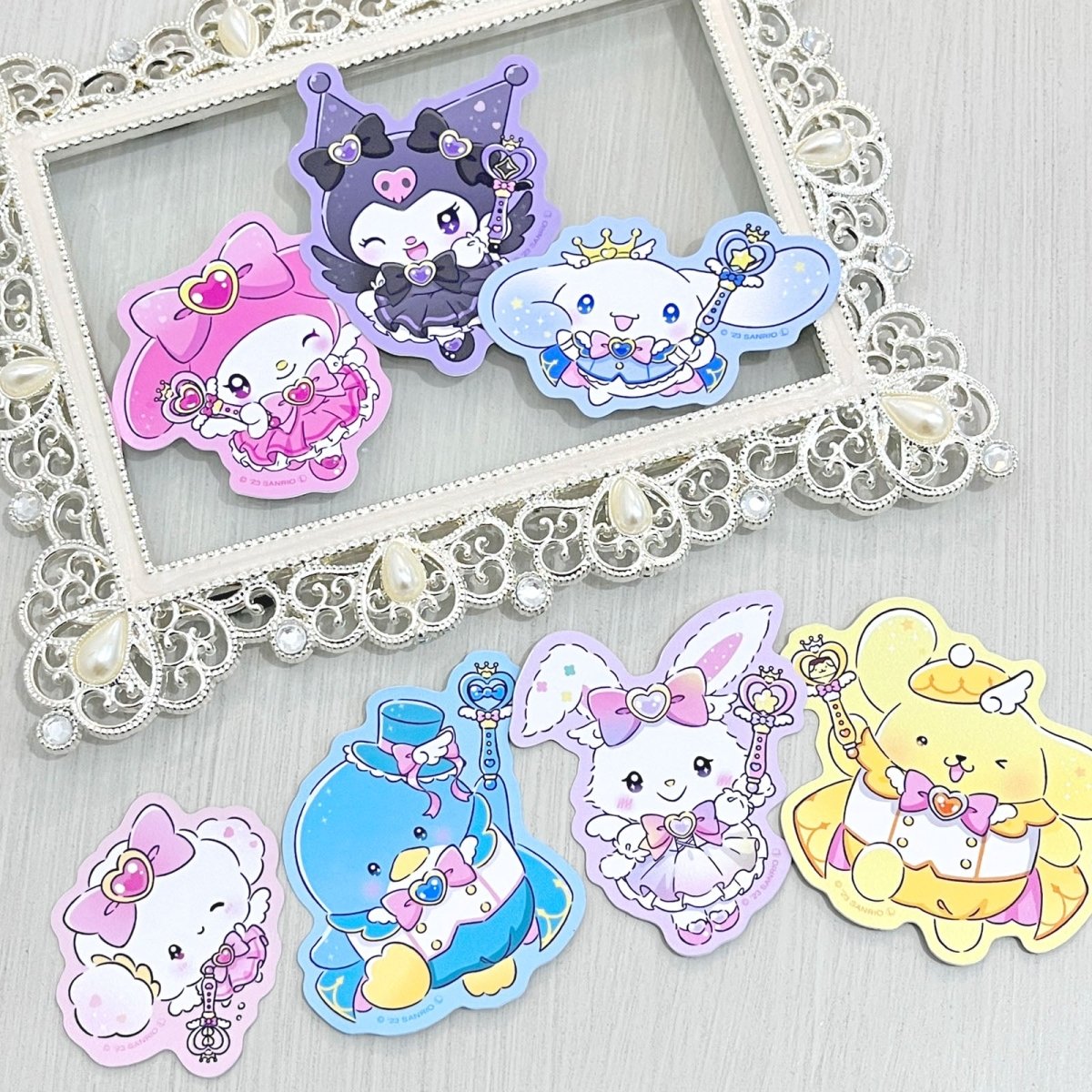 LAFARYオリジナル》ときめき戦士♡ステッカー ポムポムプリン- LAFARY