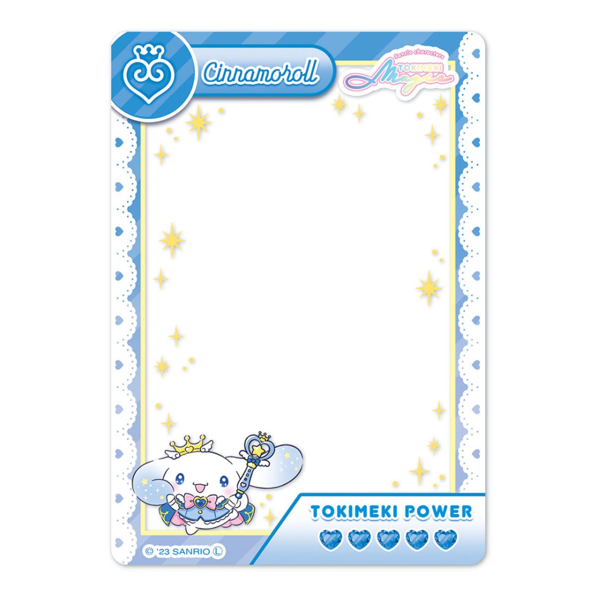 LAFARYオリジナル》ときめき戦士♡B8硬質カードケース シナモロール