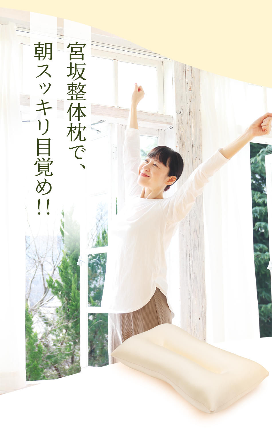 整体師が監修の快眠枕「宮坂整体枕」公式オンラインショップ| 通信販売