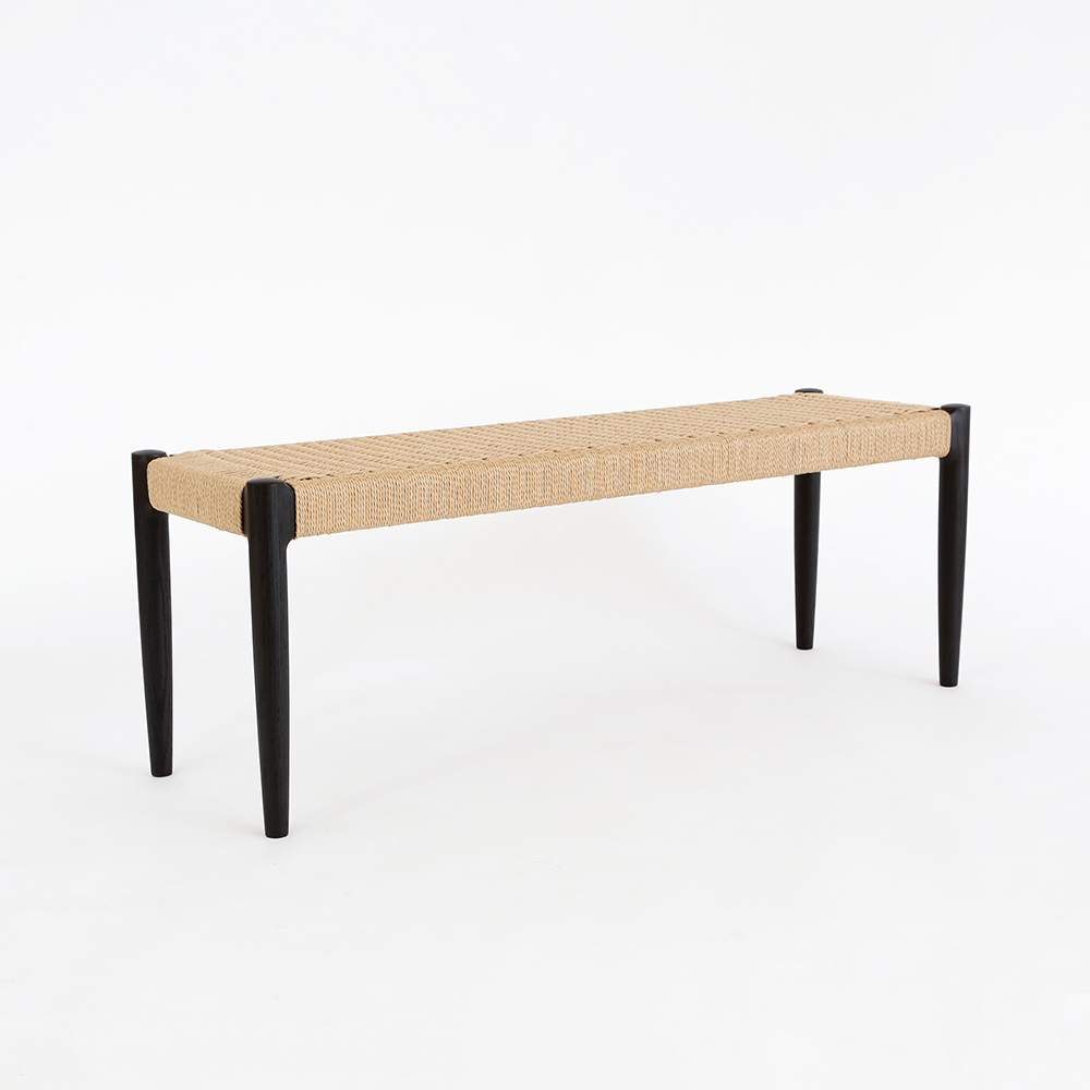 AL （エーエル）ペーパーコード ベンチ（ブラック） - ベンチの通販