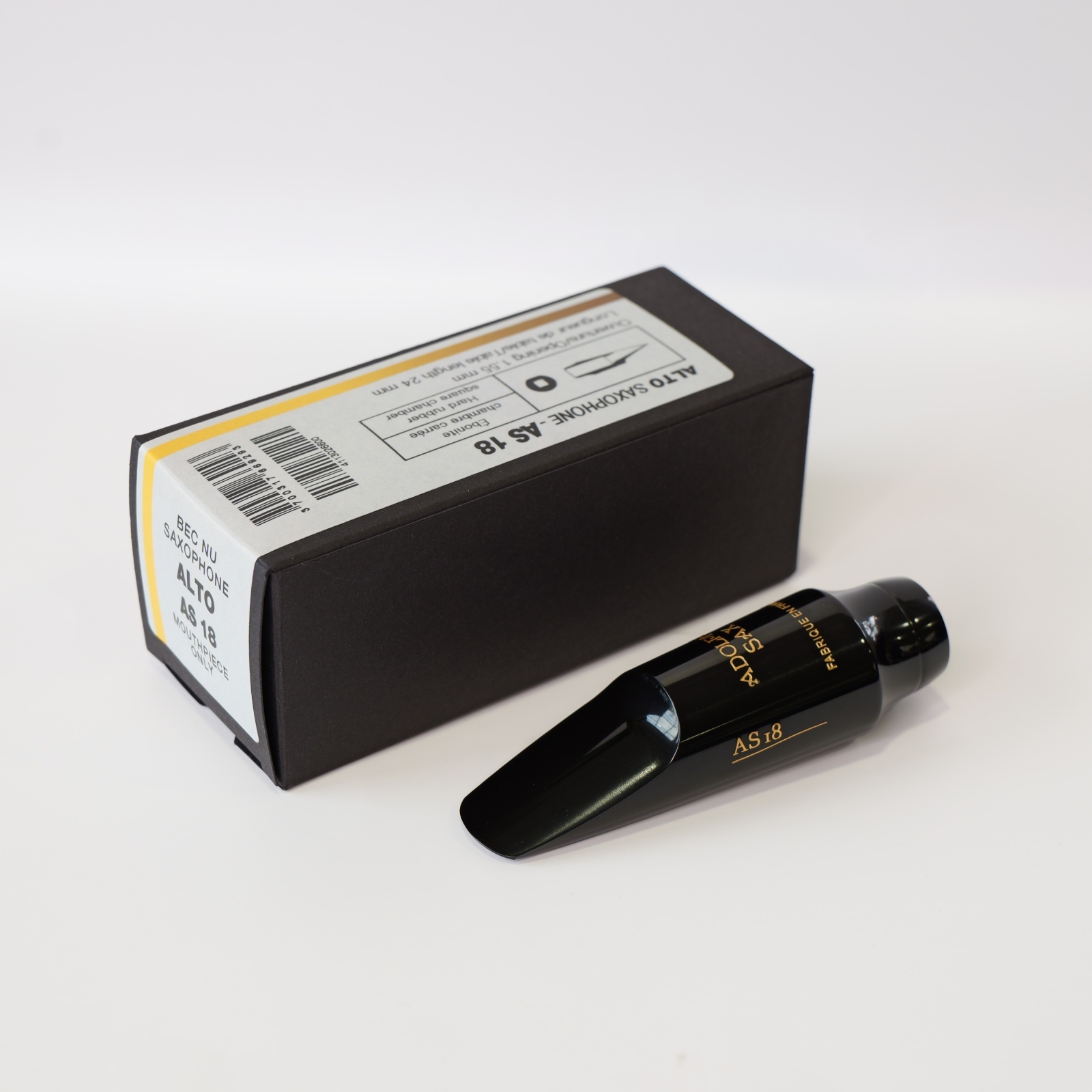 AS-18 Alto Saxophone Mouthpiece - 管楽器を深く楽しむ人へ｜MOUTON