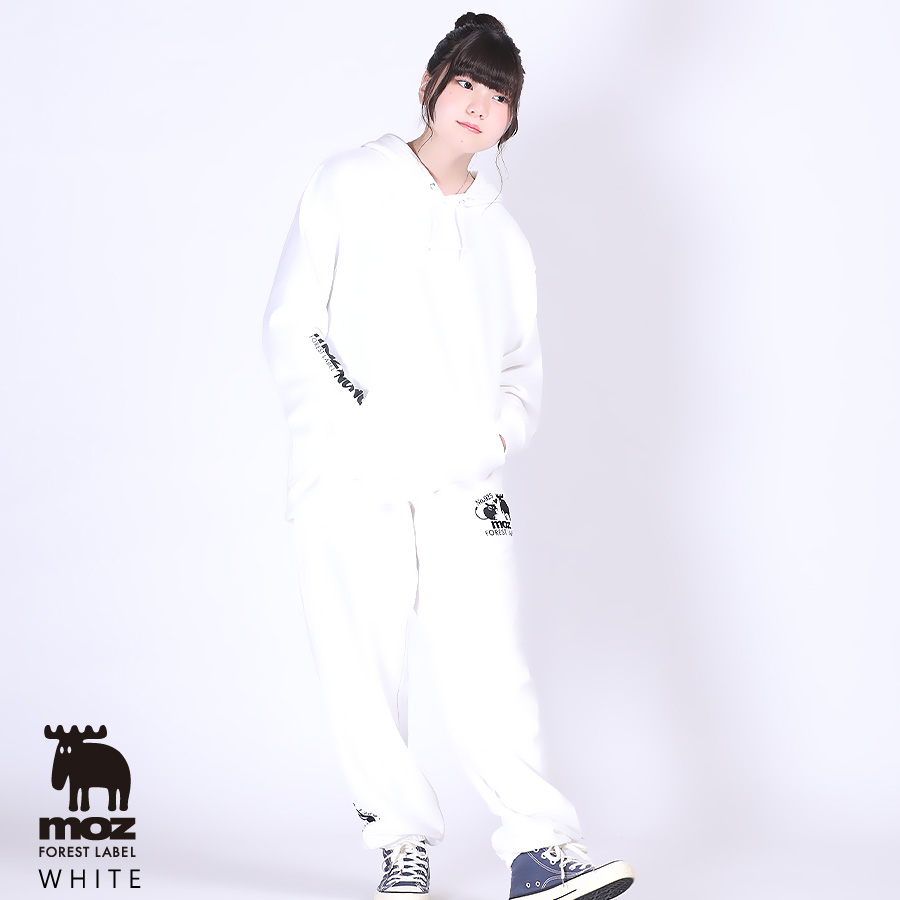 毎田暖乃 × moz FOREST LABEL コラボスウェットパンツ