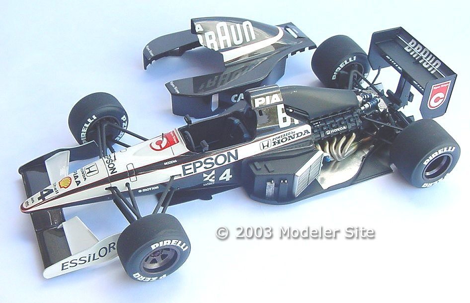 For newcomers: Braun Tyrrell Honda 020 (1991) Tamiya 1/20 - Free
