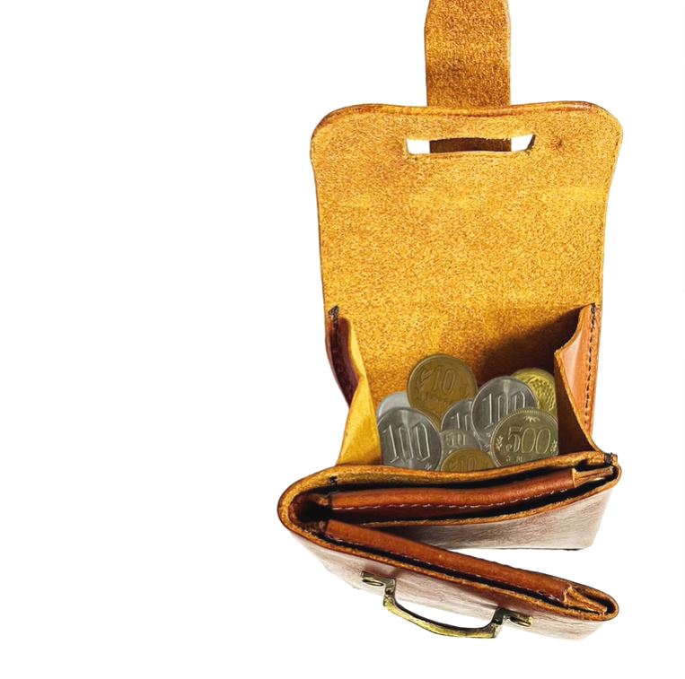 HARU,haru,ハル,イタリアンレザーギャルソンコンパクトウォレット