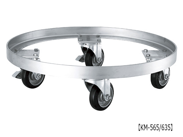 容器運搬用台車（SSゴム車）【KM】(KM-30 : 30用 5営業日以内に出荷