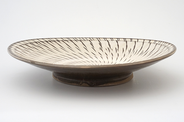 小鹿田焼 飛び鉋 7寸皿｜和食器の通販 monsen