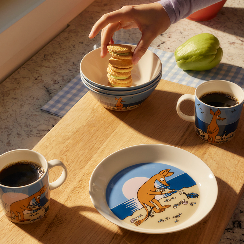 ムーミン クラシック ボウル 15cm スニフ ブルー | ムーミン アラビア