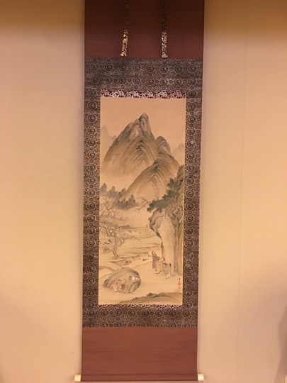 広瀬台山 山水図｜古美術・掛け軸の販売・買取・鑑定-松本松栄堂