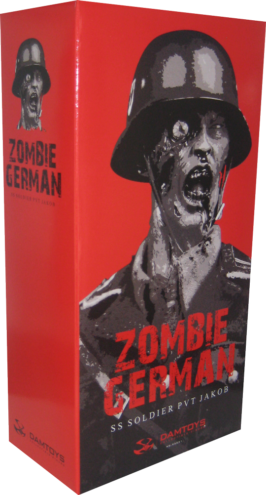Zombie German SS Soldier Dam Toys - Machinegun