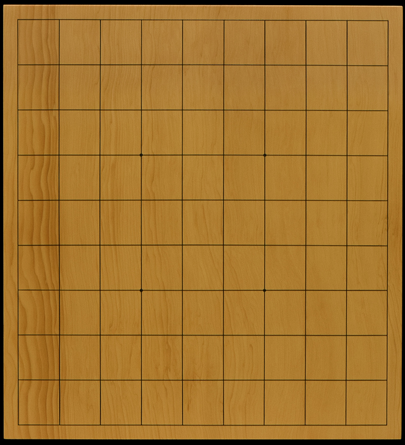 本榧足付将棋盤 6寸（天地柾） sa60037 | 前川榧碁盤店