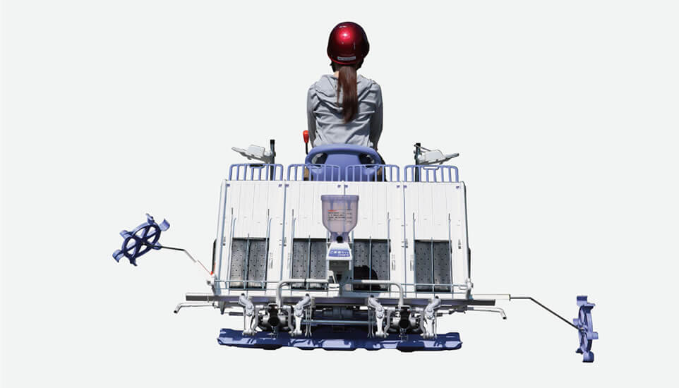 Rice planting machine LC40｜田植機｜製品情報｜製品紹介｜三菱