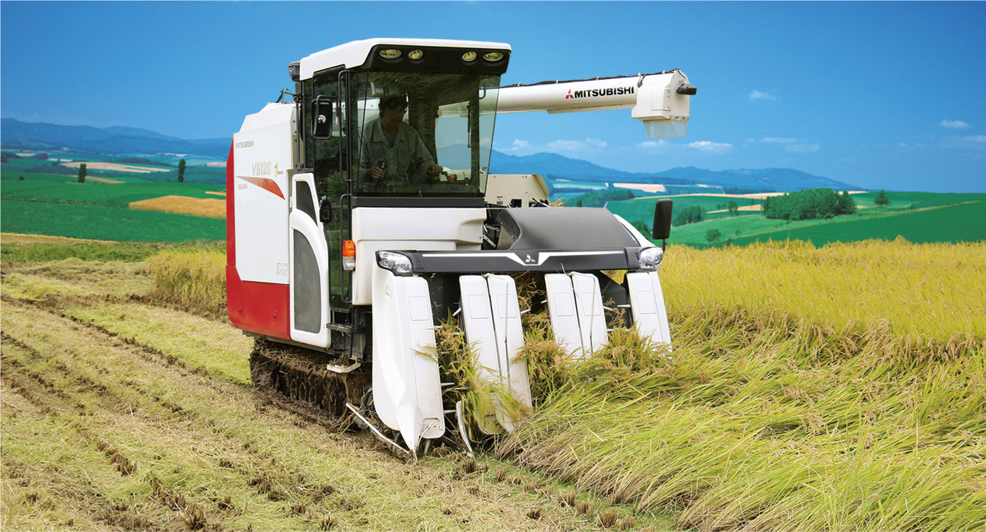 刈取性能｜Combine V6120｜コンバイン｜製品情報｜製品紹介｜三菱
