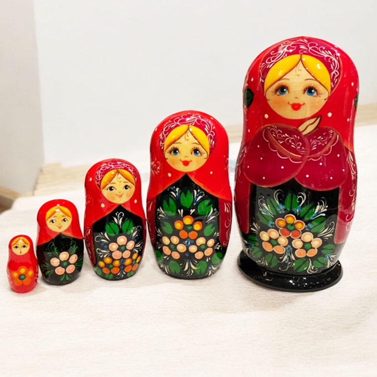 ロシア雑貨店マリンカ / マトリョーシカkrv700-5p