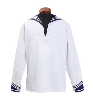 ドイツ BM(連邦海軍)現用 ホワイト・セーラートップ/実物・極上