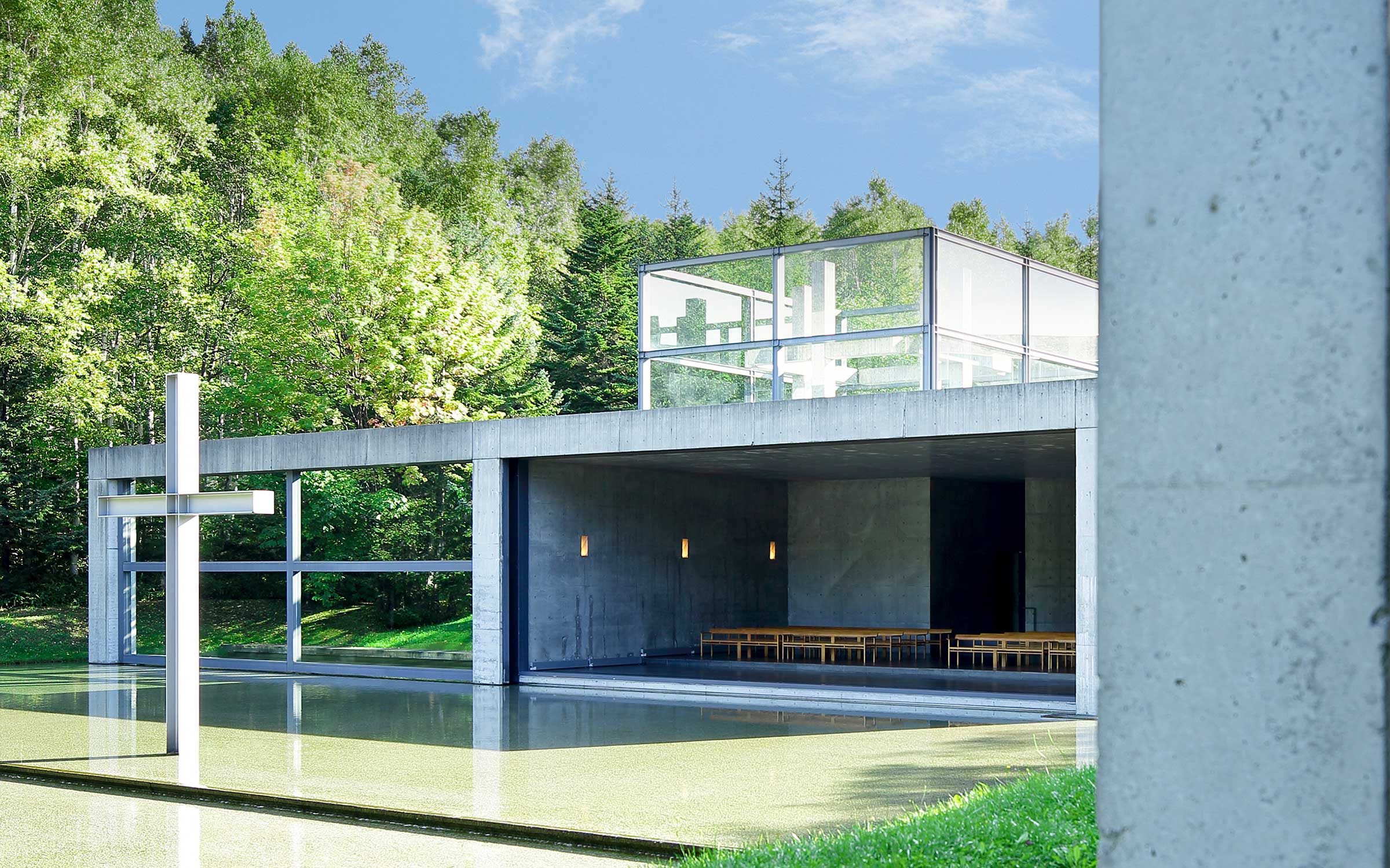 Nature as image of the transcendent. Church on the Water by Tadao