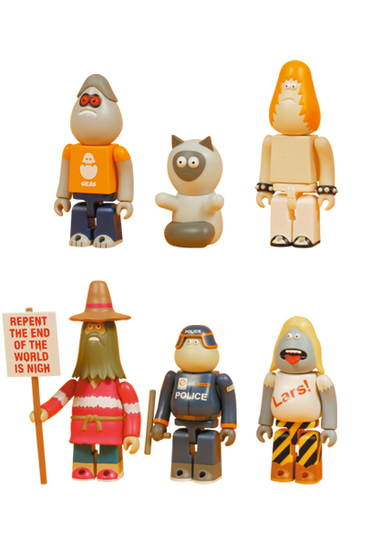 MEDICOM TOY - KUBRICK SILAS Box set CHARACTER CREATE James Jarvis