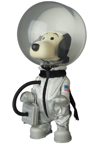 MEDICOM TOY - VCD SNOOPY (ASTRONAUT VINTAGE SILVER Ver.)