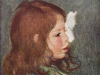 ルノワール『ロメーヌ・ラコー嬢の肖像』 | 【休店中】名画工房 ～絵画