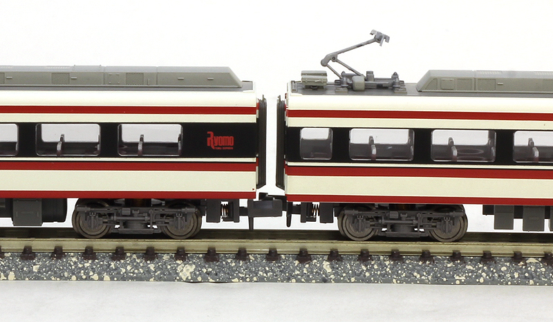 東武200系シングルアームパンタ妻板塗装 急行「りょうもう」 6両セット