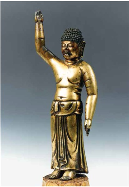 金銅誕生釈迦仏立像 - MIHO MUSEUM