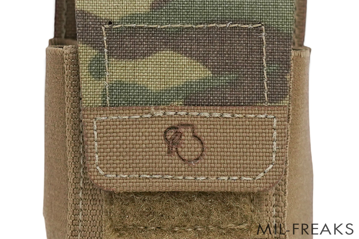 Haley Strategic フラグ グレネードポーチ カラー: グレー