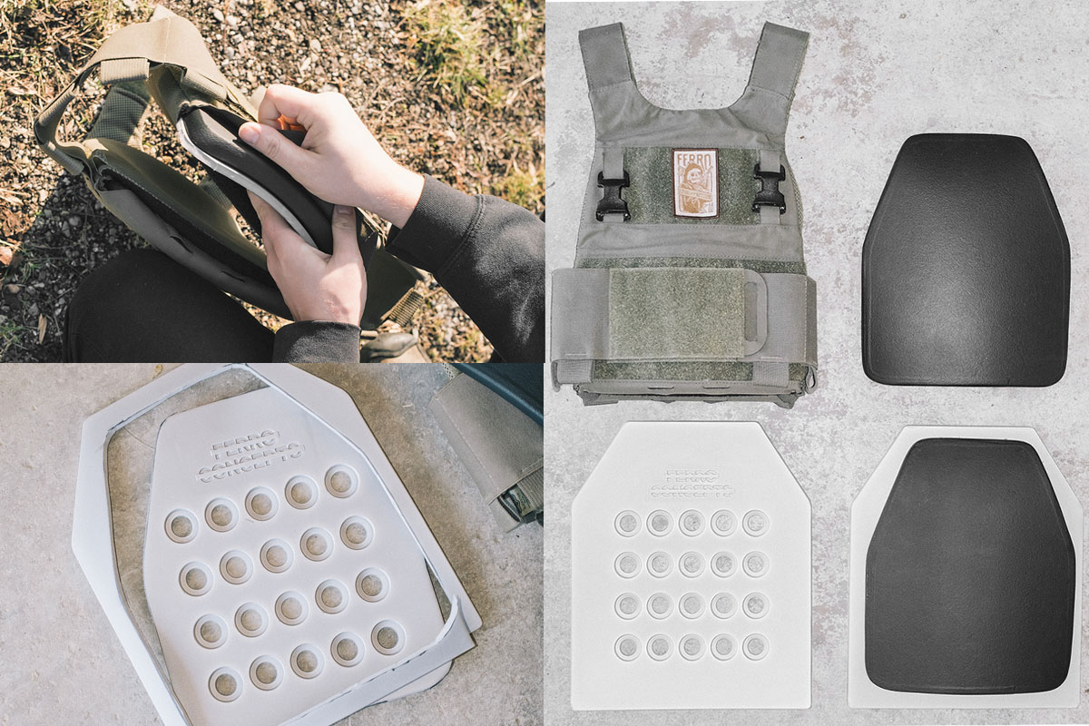 FERRO CONCEPTS Plate Comfort Pads 緩衝プレート 2枚セット