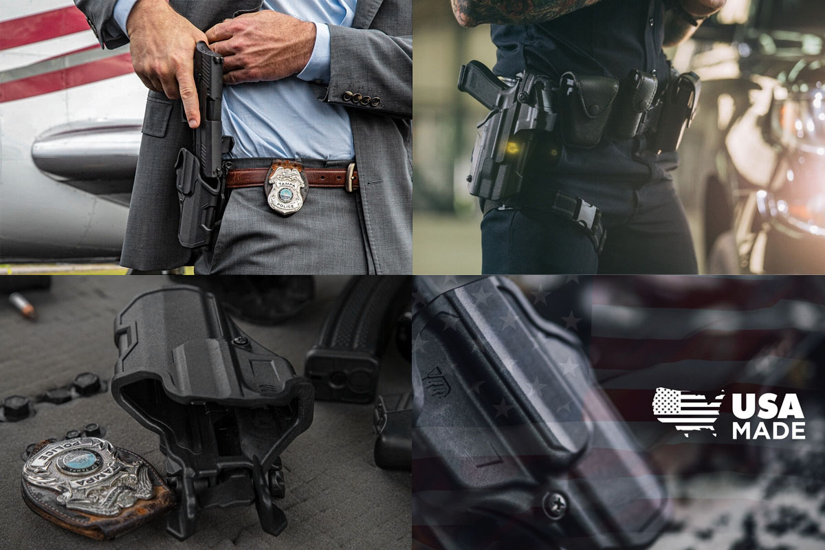 BlackHawk! T-SERIES L2C COMPACT OVERT Level 2 DUTYホルスター +